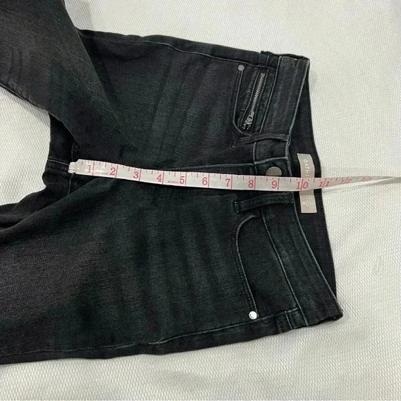 Athleta Carbon Wash Black Ultra Skinny Zip Ankle Sculptek Jeans Size 0 - Picture 10 of 12